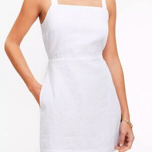 Uniqlo Linen White Summer Dress
